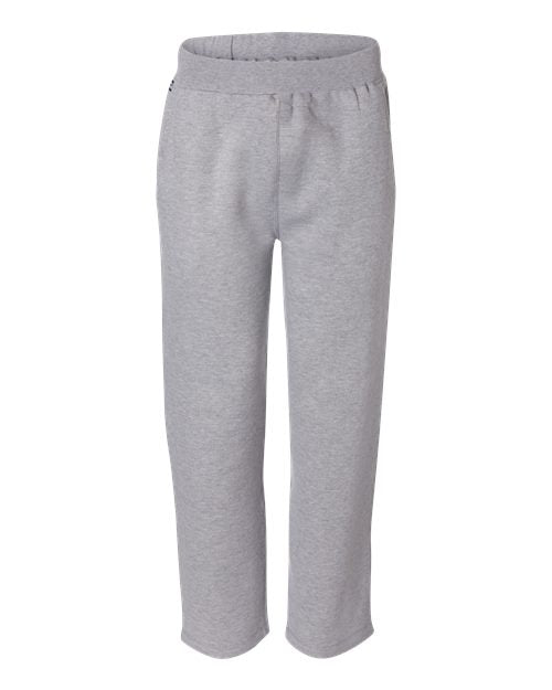 J America JA8992 Adult Premium Open Bottom Fleece Pant #color_OXFORD