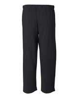 Badger 1277 Open-Bottom Sweatpants #color_Black