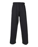 Badger 1277 Open-Bottom Sweatpants #color_Charcoal