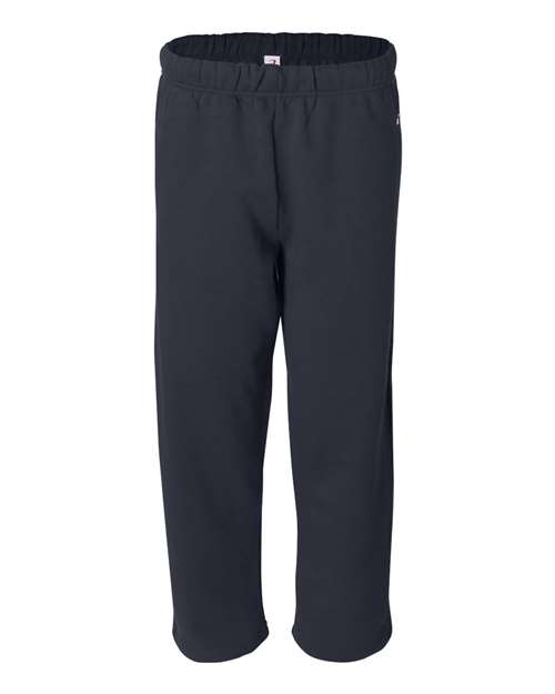 Badger 1277 Open-Bottom Sweatpants #color_Navy