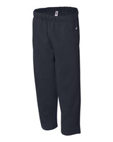 Badger 1277 Open-Bottom Sweatpants #color_Navy