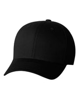 Flexfit 5001 Adult Value Cotton Twill Cap #color_BLACK