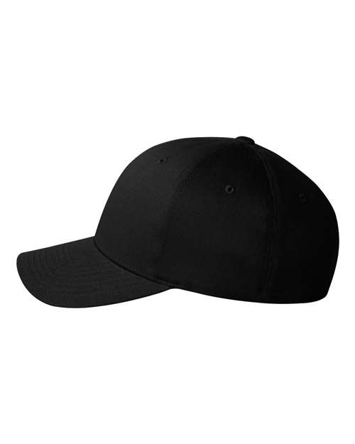 Flexfit 5001 Adult Value Cotton Twill Cap #color_BLACK