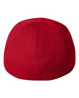 Flexfit 5001 Adult Value Cotton Twill Cap #color_RED