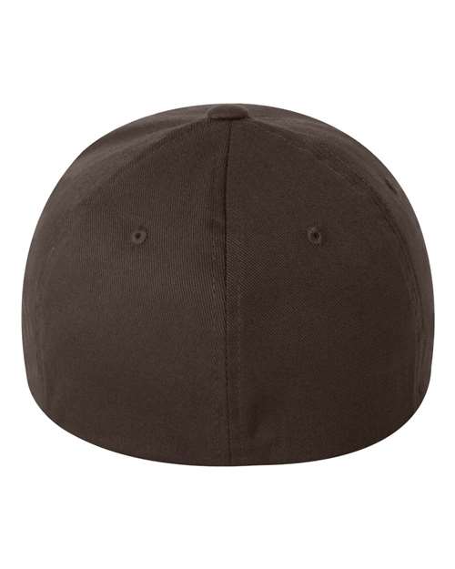 Flexfit 6277 Adult Wooly 6-Panel Cap #color_BROWN