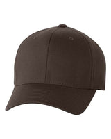 Flexfit 6277 Adult Wooly 6-Panel Cap #color_BROWN