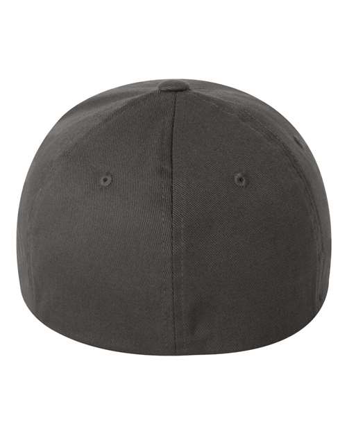 Flexfit 6277 Adult Wooly 6-Panel Cap #color_DARK GREY