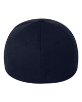 Flexfit 6277 Adult Wooly 6-Panel Cap #color_DARK NAVY