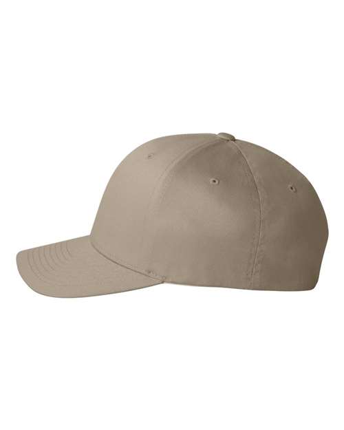Flexfit 6277 Adult Wooly 6-Panel Cap #color_KHAKI
