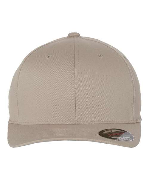Flexfit 6277 Adult Wooly 6-Panel Cap #color_KHAKI