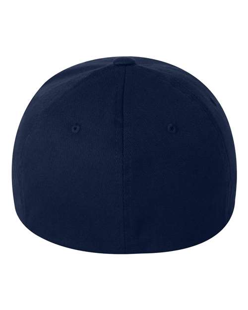 Flexfit 6277 Adult Wooly 6-Panel Cap #color_NAVY