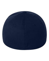 Flexfit 6277 Adult Wooly 6-Panel Cap #color_NAVY