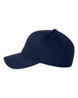 Flexfit 6277 Adult Wooly 6-Panel Cap #color_NAVY