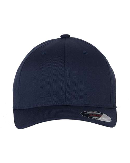 Flexfit 6277 Adult Wooly 6-Panel Cap #color_NAVY