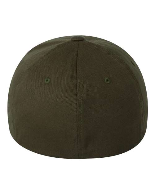 Flexfit 6277 Adult Wooly 6-Panel Cap #color_OLIVE