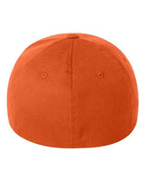 Flexfit 6277 Adult Wooly 6-Panel Cap #color_ORANGE