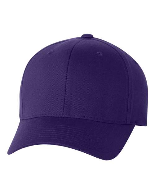 Flexfit 6277 Adult Wooly 6-Panel Cap #color_PURPLE