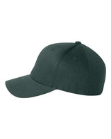Flexfit 6277 Adult Wooly 6-Panel Cap #color_SPRUCE
