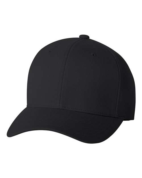 Flexfit 6477 Adult Wool Blend Cap #color_BLACK