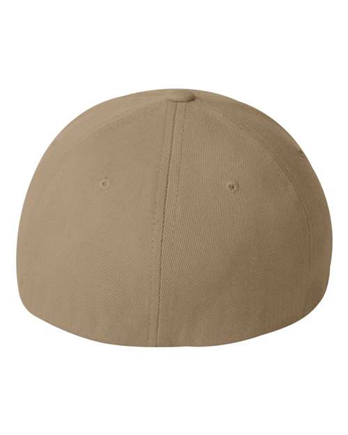 Flexfit 6477 Adult Wool Blend Cap #color_KHAKI