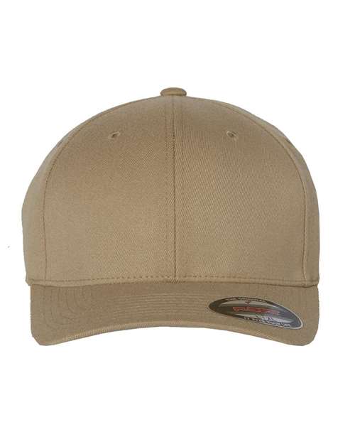 Flexfit 6477 Adult Wool Blend Cap #color_KHAKI