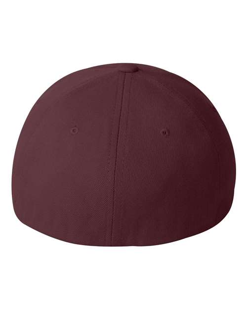 Flexfit 6477 Adult Wool Blend Cap #color_MAROON