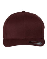 Flexfit 6477 Adult Wool Blend Cap #color_MAROON