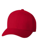 Flexfit 6477 Adult Wool Blend Cap #color_RED