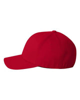 Flexfit 6477 Adult Wool Blend Cap #color_RED