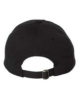 Valucap VC300A Bio-Washed Classic Dad Hat #color_Black