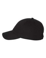 Valucap VC300A Bio-Washed Classic Dad Hat #color_Black
