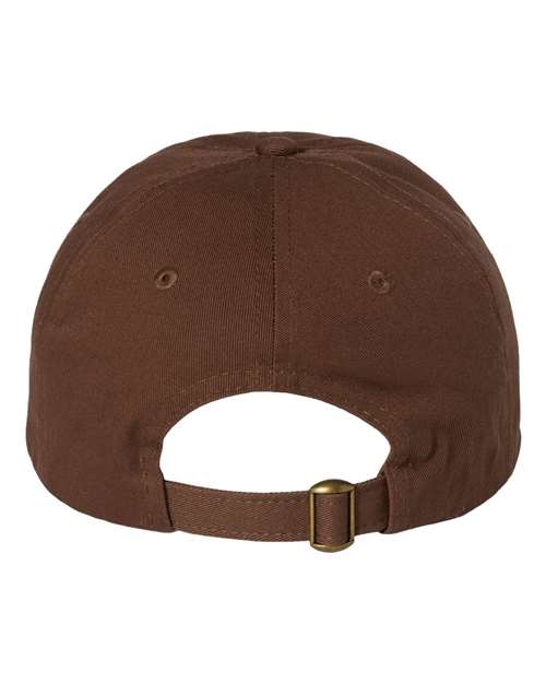 Valucap VC300A Bio-Washed Classic Dad Hat #color_Brown