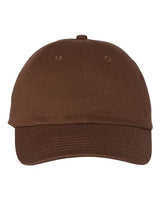 Valucap VC300A Bio-Washed Classic Dad Hat #color_Brown
