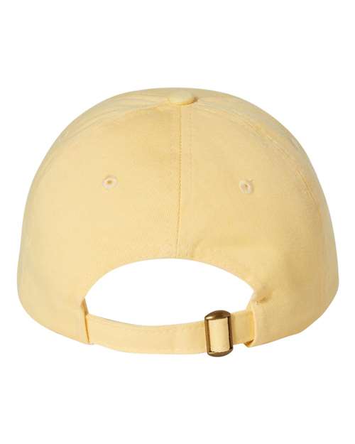 Valucap VC300A Bio-Washed Classic Dad Hat #color_Butter
