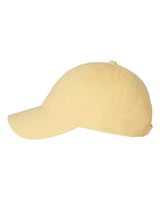 Valucap VC300A Bio-Washed Classic Dad Hat #color_Butter
