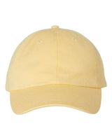 Valucap VC300A Bio-Washed Classic Dad Hat #color_Butter