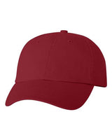 Valucap VC300A Bio-Washed Classic Dad Hat #color_Cardinal