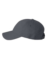 Valucap VC300A Bio-Washed Classic Dad Hat #color_Charcoal