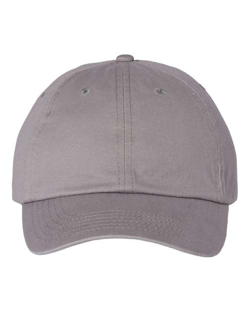 Valucap VC300A Bio-Washed Classic Dad Hat #color_Grey