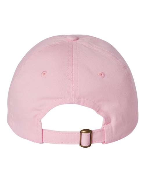 Valucap VC300A Bio-Washed Classic Dad Hat #color_Light Pink