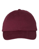Valucap VC300A Bio-Washed Classic Dad Hat #color_Maroon