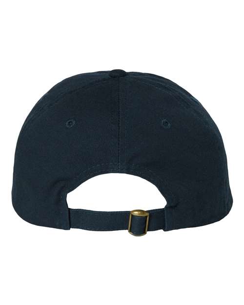Valucap VC300A Bio-Washed Classic Dad Hat #color_Navy