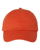 Valucap VC300A Bio-Washed Classic Dad Hat #color_Orange