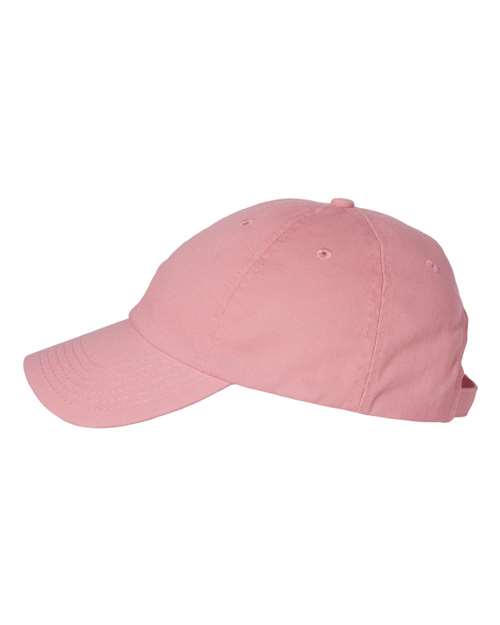 Valucap VC300A Bio-Washed Classic Dad Hat #color_Pink