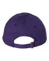 Valucap VC300A Bio-Washed Classic Dad Hat #color_Purple