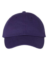 Valucap VC300A Bio-Washed Classic Dad Hat #color_Purple