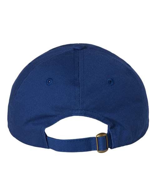 Valucap VC300A Bio-Washed Classic Dad Hat #color_Royal