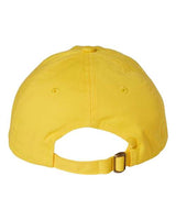 Valucap VC300A Bio-Washed Classic Dad Hat #color_Yellow