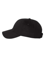 Valucap VC200 Brushed Twill Cap #color_Black