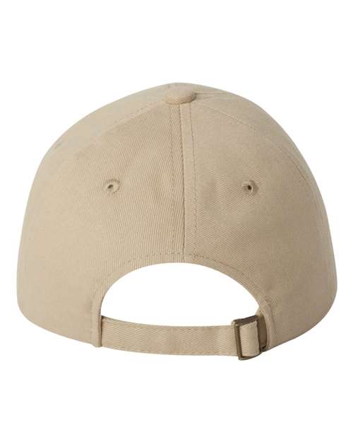 Valucap 9610 Heavy Brushed Twill Unstructured Cap #color_Khaki